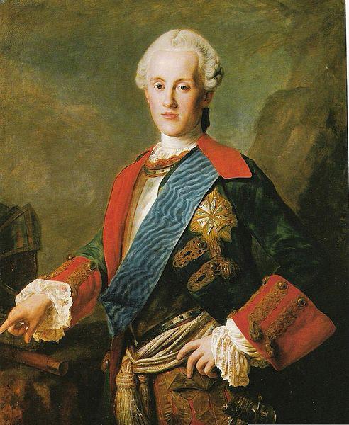 unknow artist Portrait of Carl Christian Joseph of Saxony, Duke of Courland Germany oil painting art